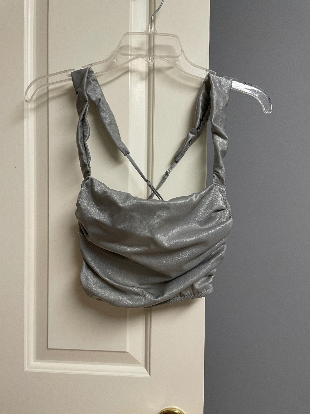 Out From Under Gray Crop Top, Women, SP